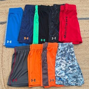 Under Armour Boys Shorts Size 6 Bundle